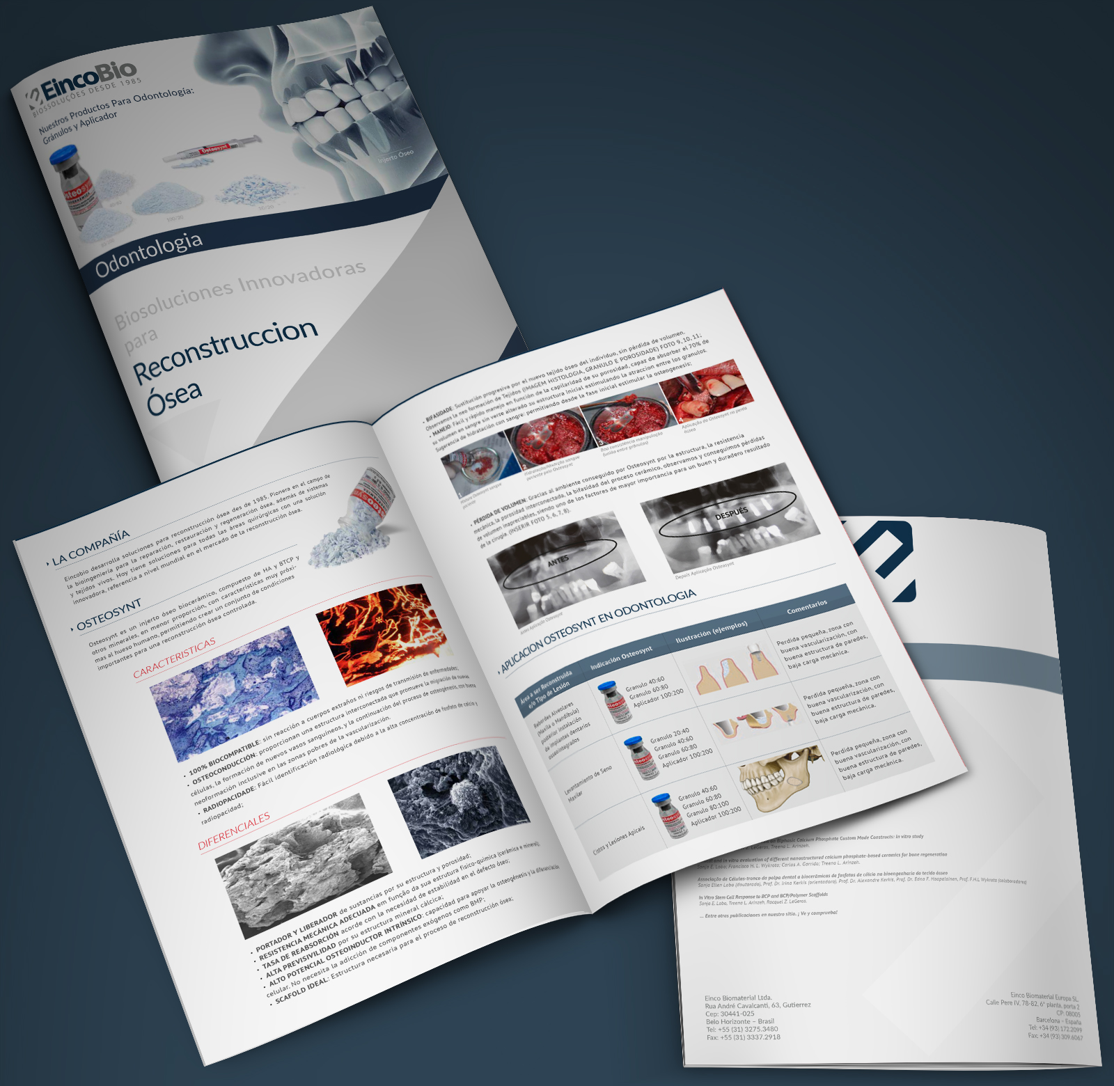 Folder Produtos EincoBio