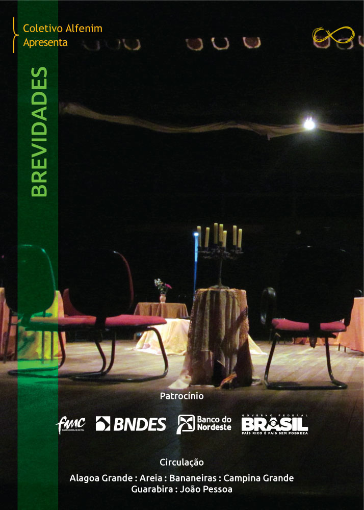Banner peça teatro Brevidades